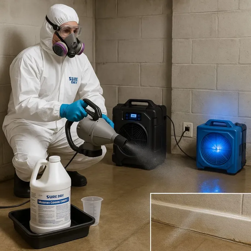 Sanitization and Odor Removal process in Lake Odessa, MI