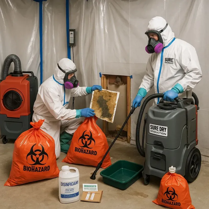 Contaminated Water Handling Protocols process in Lake Odessa, MI