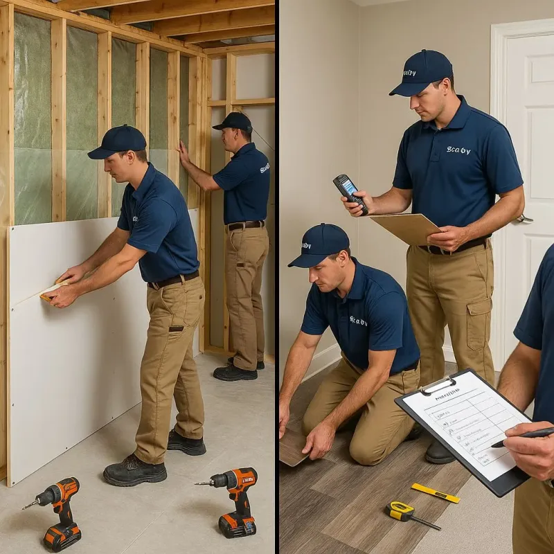 Repairs and Reconstruction process in Lake Odessa, MI